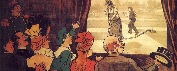 Die Lumière-Brüder zeigten die erste Kino-Aufführung