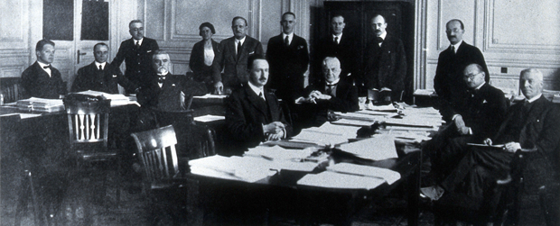 Die League of Nations wurde nach dem ersten Weltkrieg gegründet
