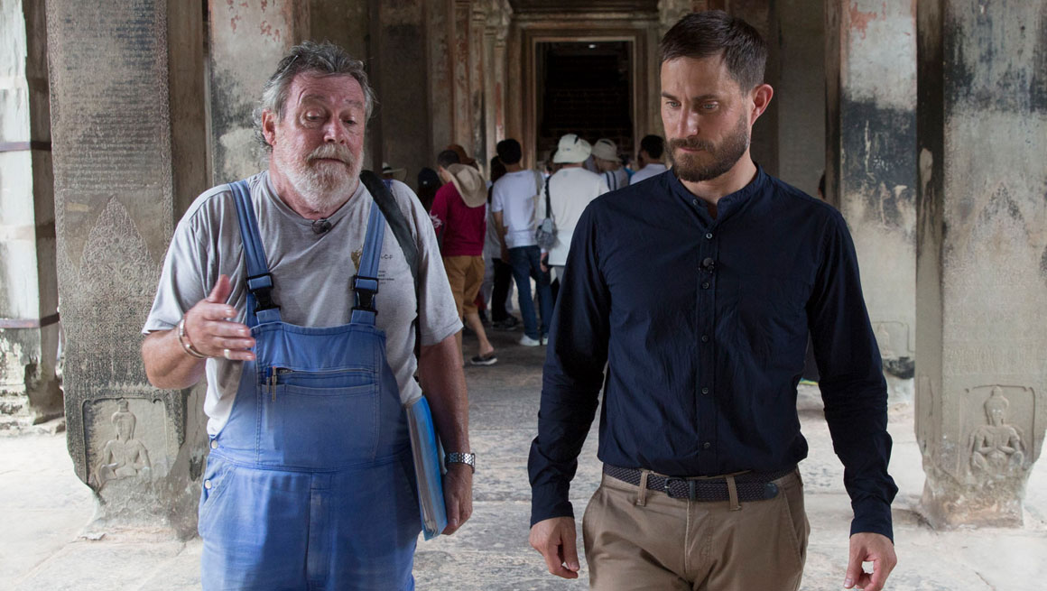 TV-Serie Guardians of Heritage - Hüter der Geschichte mit Clemens Schick in Kambodscha auf HISTORY 3