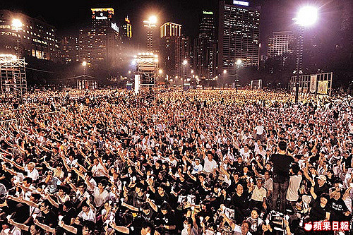 Studentenproteste auf dem Tiananmen Platz in China