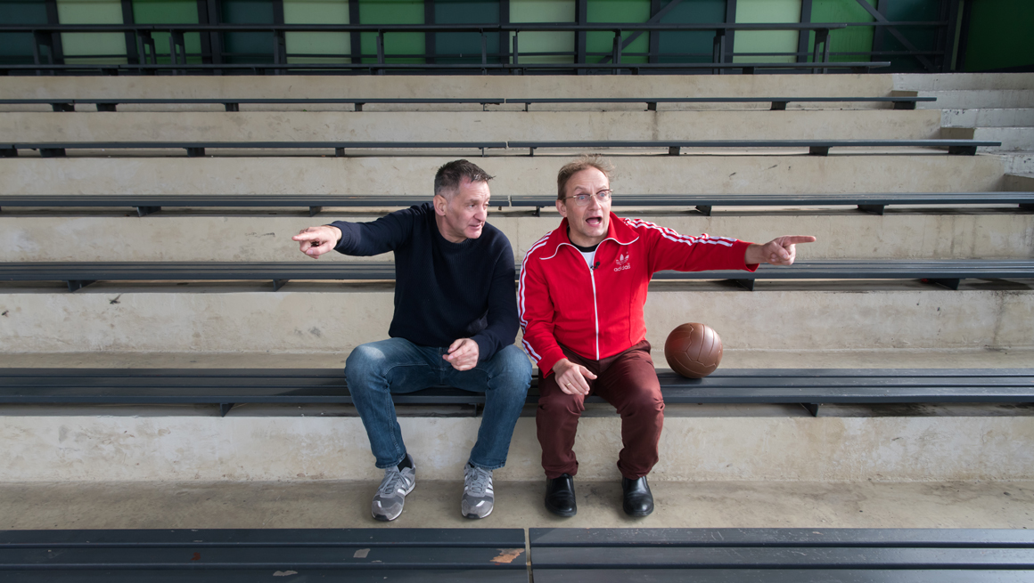 Eike Immel, Wigald Boning, History, TuS Koblenz, History of Football, Deutschland - Deine Fußballseele