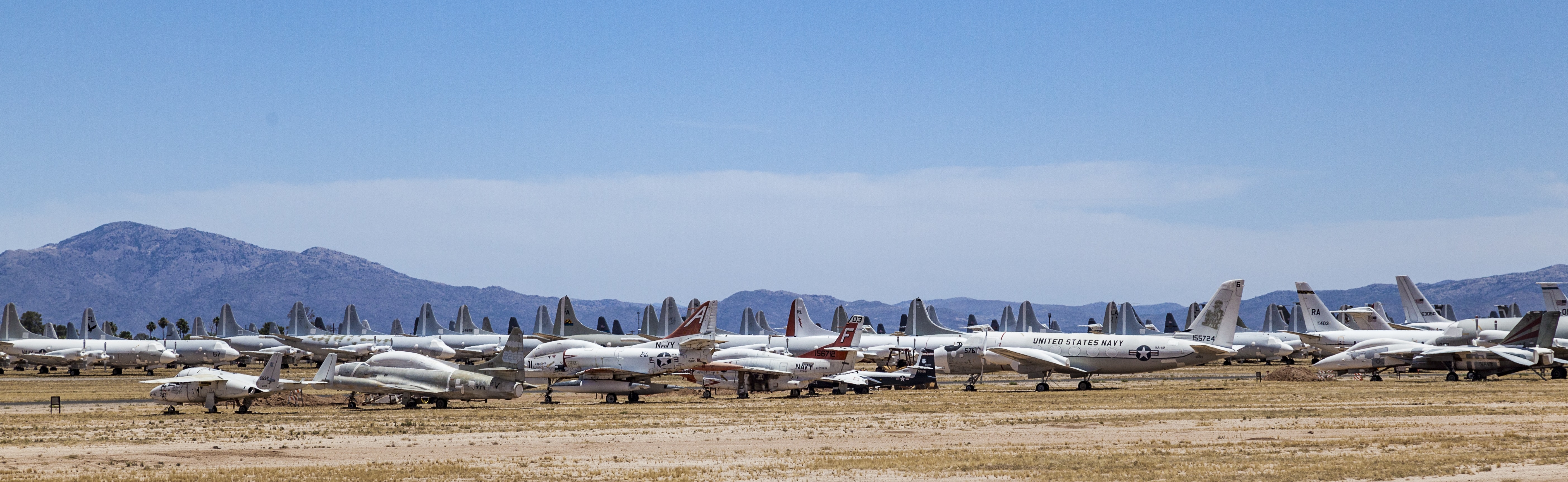 Flugzeugfriedhof in Arizona