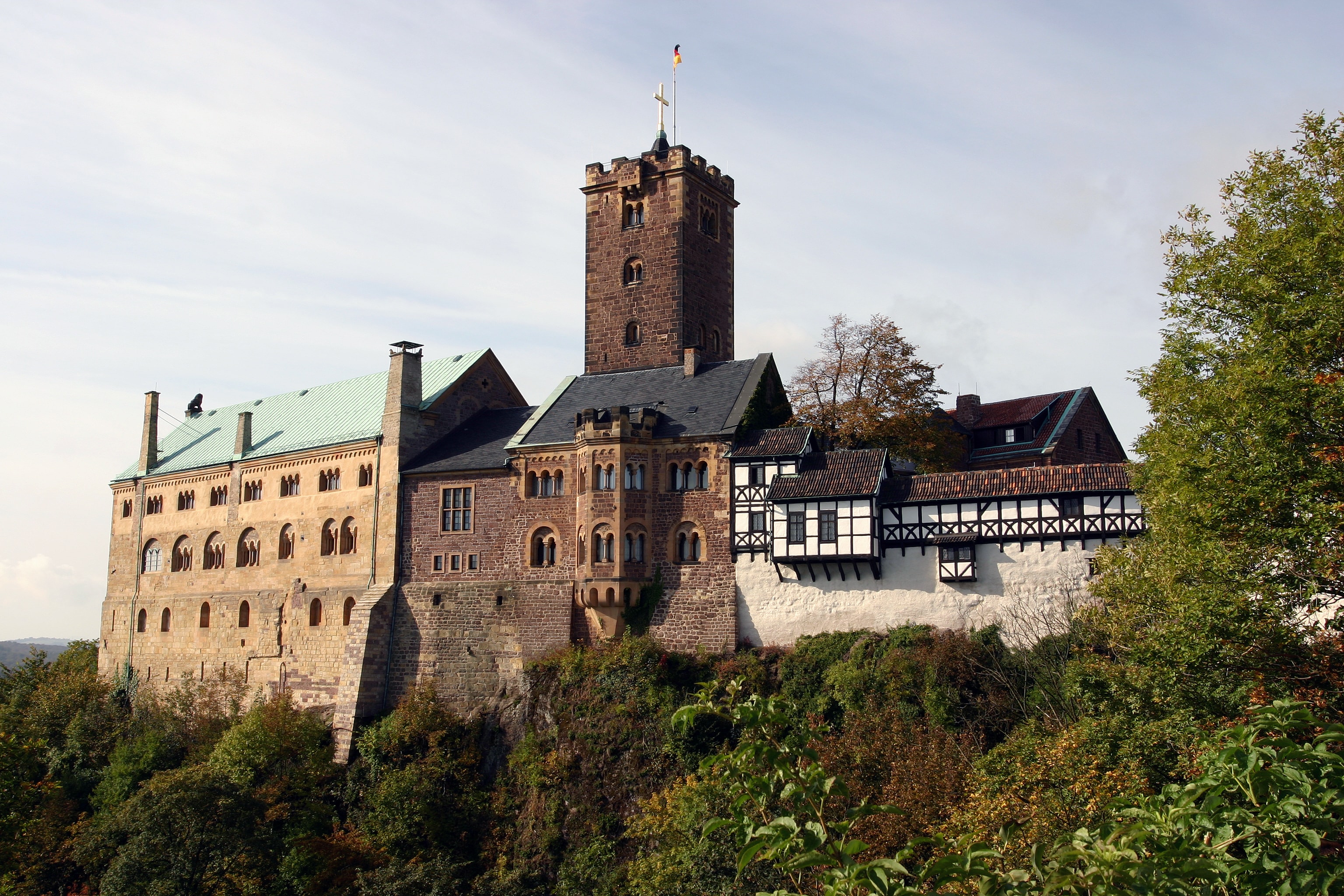 Die Wartburg bei Eisenach, Thüringen